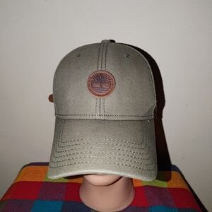 Timberland Logo Hunter Green Baseball Hat Adjustable Strapback Original 10061